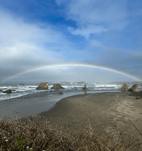 Two unique ends joined together in beauty...